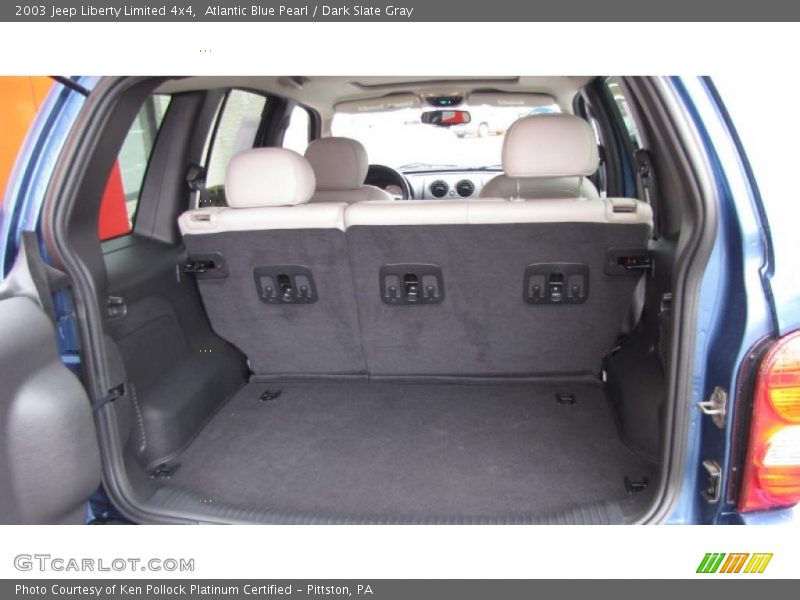Atlantic Blue Pearl / Dark Slate Gray 2003 Jeep Liberty Limited 4x4