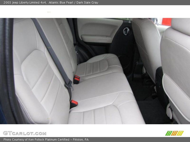 Atlantic Blue Pearl / Dark Slate Gray 2003 Jeep Liberty Limited 4x4