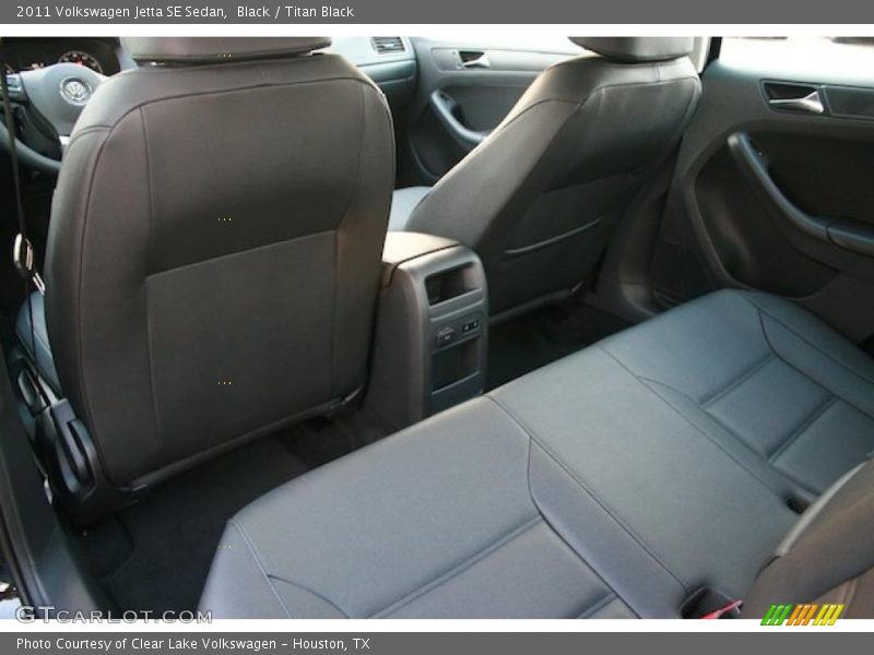 Black / Titan Black 2011 Volkswagen Jetta SE Sedan