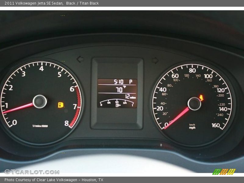  2011 Jetta SE Sedan SE Sedan Gauges