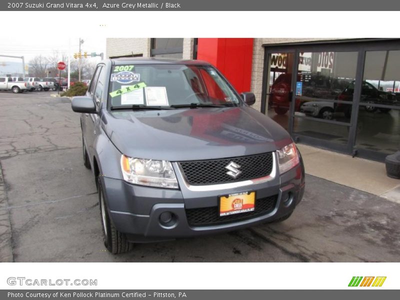 Azure Grey Metallic / Black 2007 Suzuki Grand Vitara 4x4