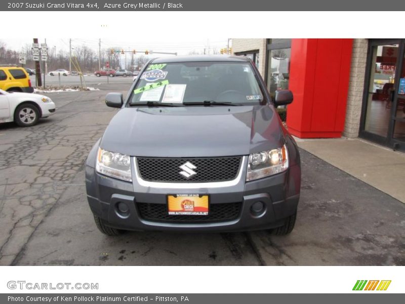 Azure Grey Metallic / Black 2007 Suzuki Grand Vitara 4x4