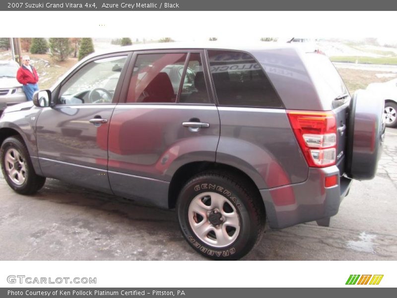 Azure Grey Metallic / Black 2007 Suzuki Grand Vitara 4x4