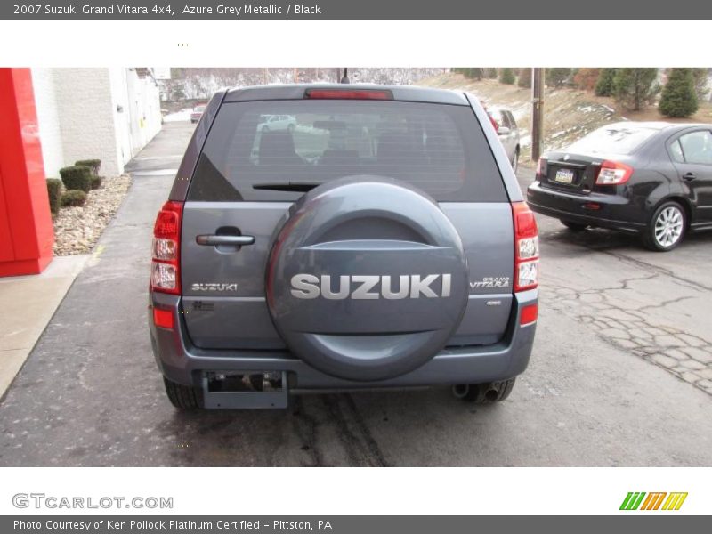Azure Grey Metallic / Black 2007 Suzuki Grand Vitara 4x4