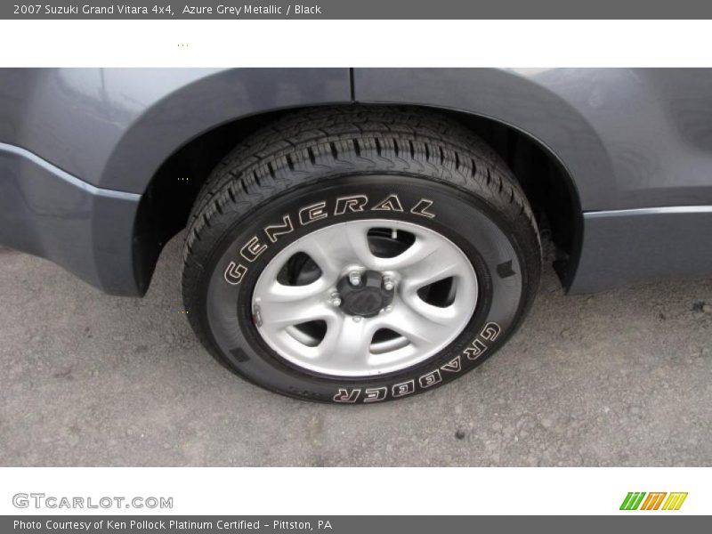 Azure Grey Metallic / Black 2007 Suzuki Grand Vitara 4x4