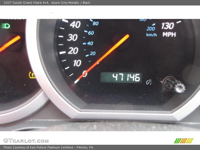 Azure Grey Metallic / Black 2007 Suzuki Grand Vitara 4x4