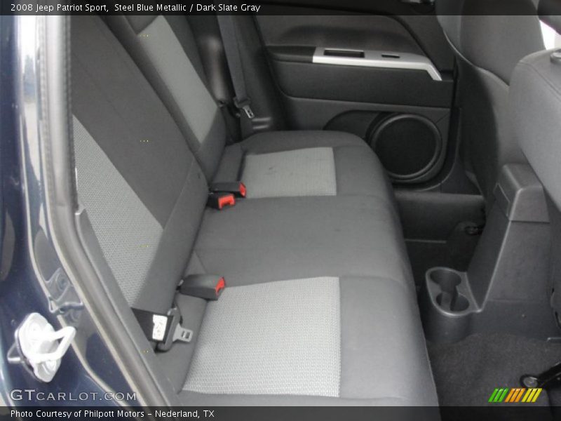 Steel Blue Metallic / Dark Slate Gray 2008 Jeep Patriot Sport