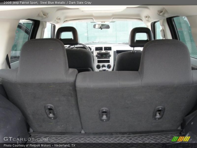Steel Blue Metallic / Dark Slate Gray 2008 Jeep Patriot Sport