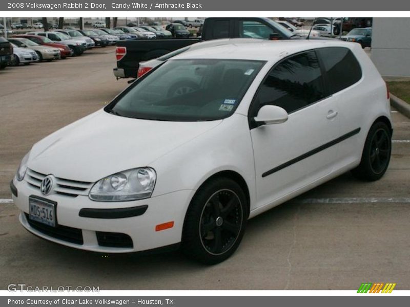 Candy White / Anthracite Black 2008 Volkswagen Rabbit 2 Door