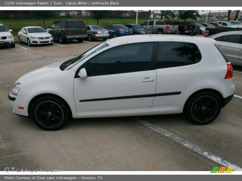 Candy White / Anthracite Black 2008 Volkswagen Rabbit 2 Door