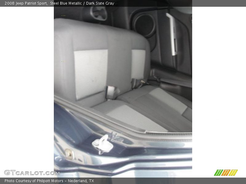 Steel Blue Metallic / Dark Slate Gray 2008 Jeep Patriot Sport