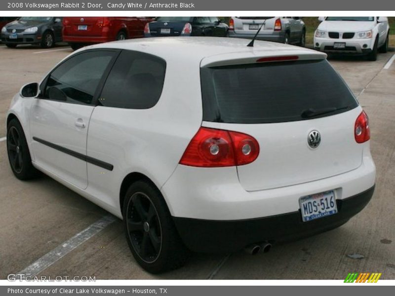 Candy White / Anthracite Black 2008 Volkswagen Rabbit 2 Door