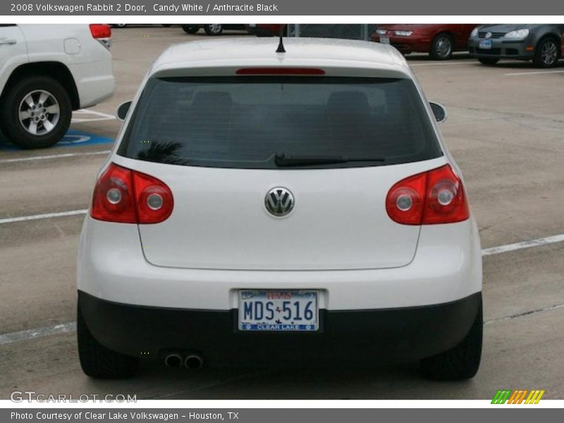 Candy White / Anthracite Black 2008 Volkswagen Rabbit 2 Door