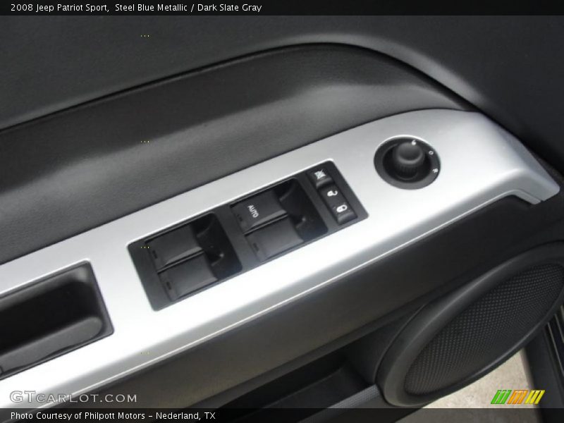 Steel Blue Metallic / Dark Slate Gray 2008 Jeep Patriot Sport