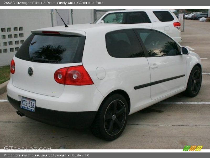 Candy White / Anthracite Black 2008 Volkswagen Rabbit 2 Door