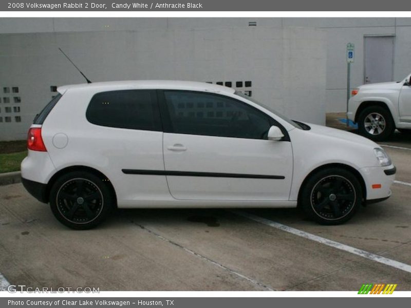Candy White / Anthracite Black 2008 Volkswagen Rabbit 2 Door