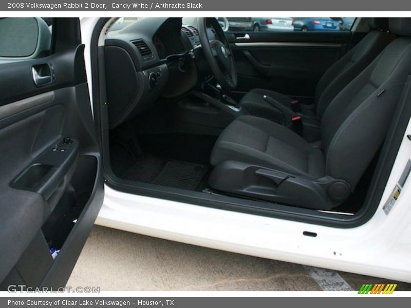 Candy White / Anthracite Black 2008 Volkswagen Rabbit 2 Door
