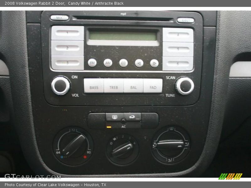 Candy White / Anthracite Black 2008 Volkswagen Rabbit 2 Door