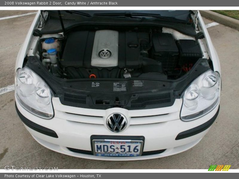 Candy White / Anthracite Black 2008 Volkswagen Rabbit 2 Door