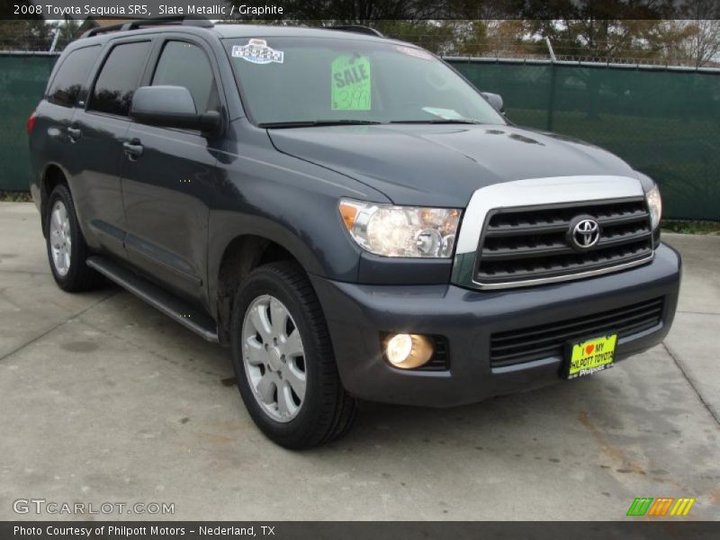 Slate Metallic / Graphite 2008 Toyota Sequoia SR5