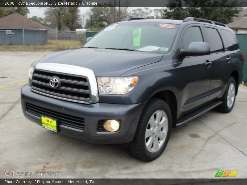 Slate Metallic / Graphite 2008 Toyota Sequoia SR5