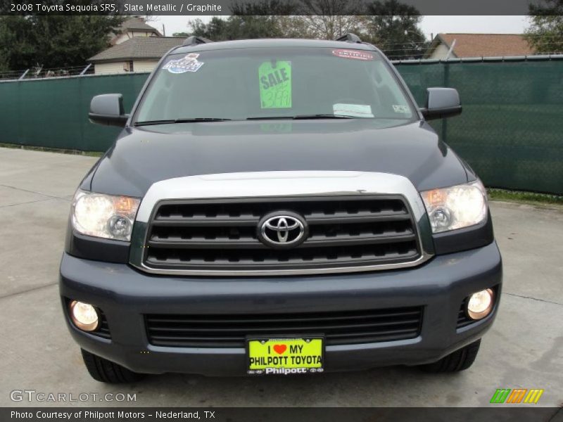 Slate Metallic / Graphite 2008 Toyota Sequoia SR5