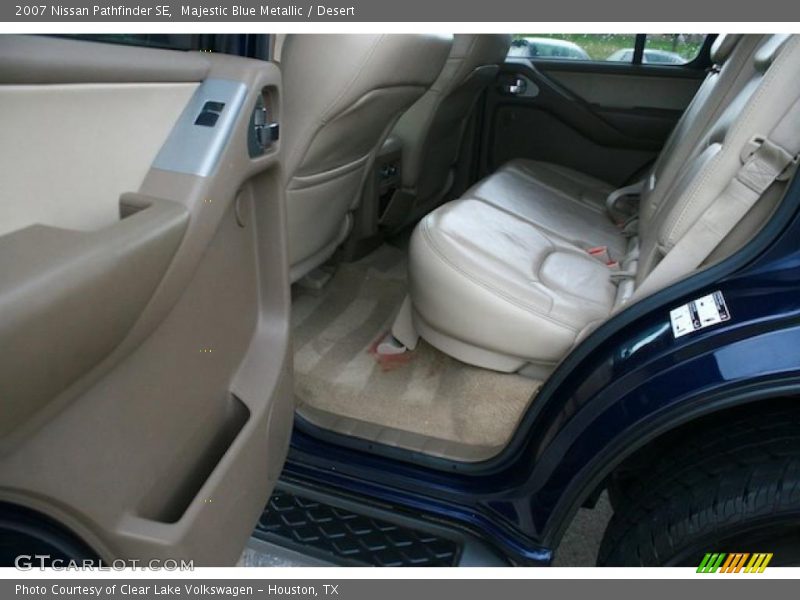 Majestic Blue Metallic / Desert 2007 Nissan Pathfinder SE
