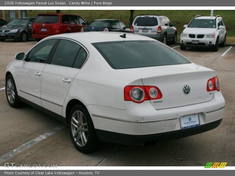 Candy White / Pure Beige 2008 Volkswagen Passat Lux Sedan