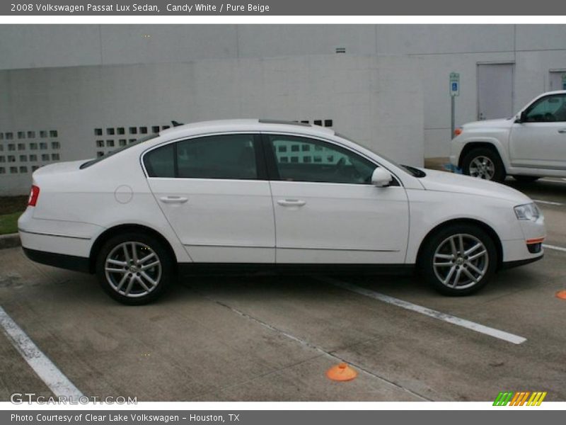 Candy White / Pure Beige 2008 Volkswagen Passat Lux Sedan