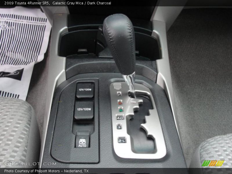 Galactic Gray Mica / Dark Charcoal 2009 Toyota 4Runner SR5