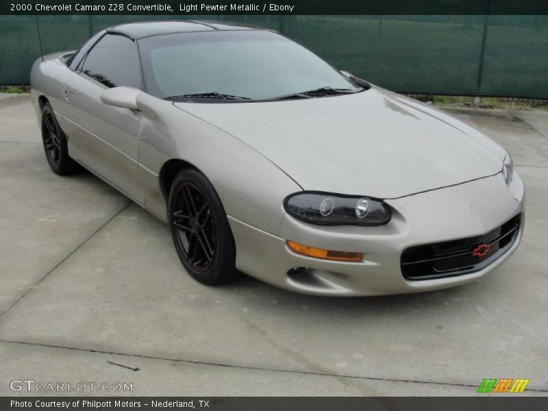 Front 3/4 View of 2000 Camaro Z28 Convertible