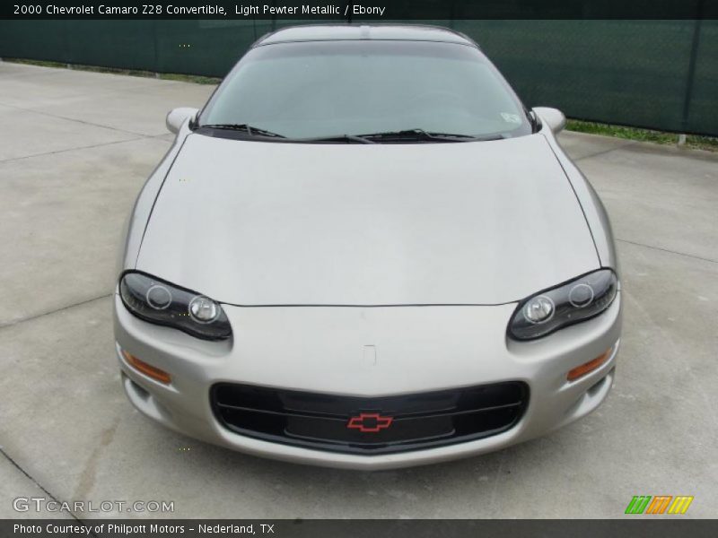 Light Pewter Metallic / Ebony 2000 Chevrolet Camaro Z28 Convertible