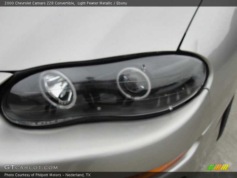 Light Pewter Metallic / Ebony 2000 Chevrolet Camaro Z28 Convertible
