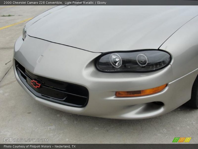 Light Pewter Metallic / Ebony 2000 Chevrolet Camaro Z28 Convertible