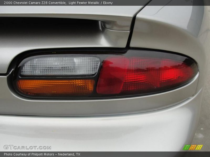 Light Pewter Metallic / Ebony 2000 Chevrolet Camaro Z28 Convertible