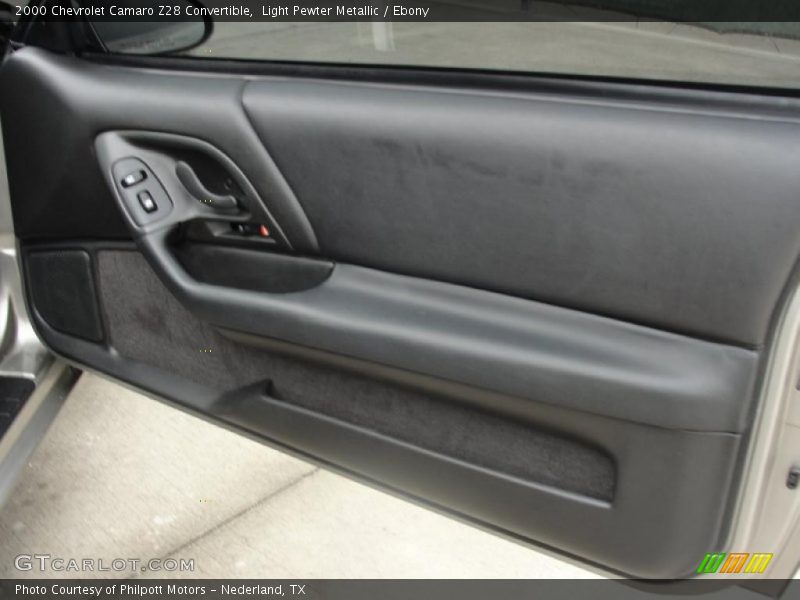 Light Pewter Metallic / Ebony 2000 Chevrolet Camaro Z28 Convertible