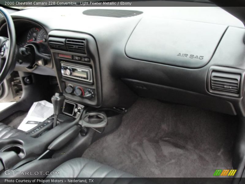 Light Pewter Metallic / Ebony 2000 Chevrolet Camaro Z28 Convertible