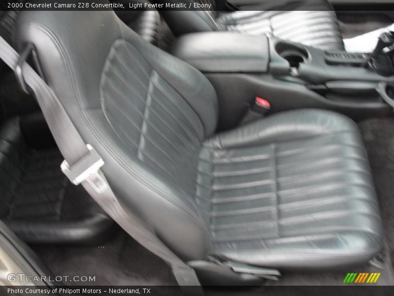  2000 Camaro Z28 Convertible Ebony Interior