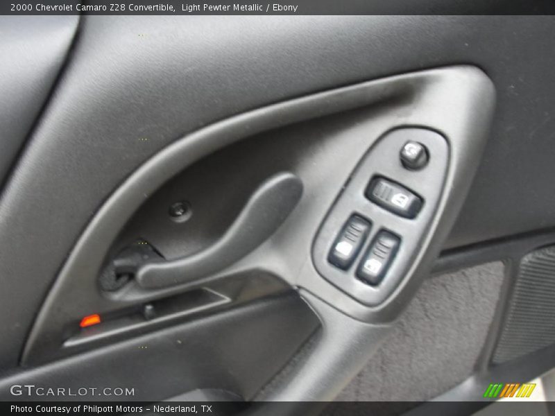 Light Pewter Metallic / Ebony 2000 Chevrolet Camaro Z28 Convertible