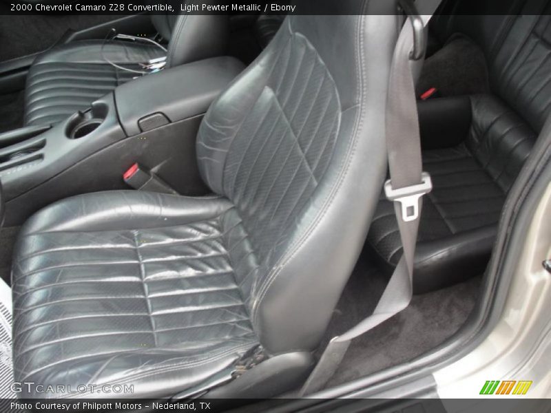 Light Pewter Metallic / Ebony 2000 Chevrolet Camaro Z28 Convertible