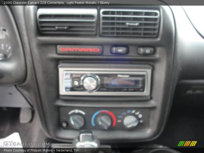 Light Pewter Metallic / Ebony 2000 Chevrolet Camaro Z28 Convertible