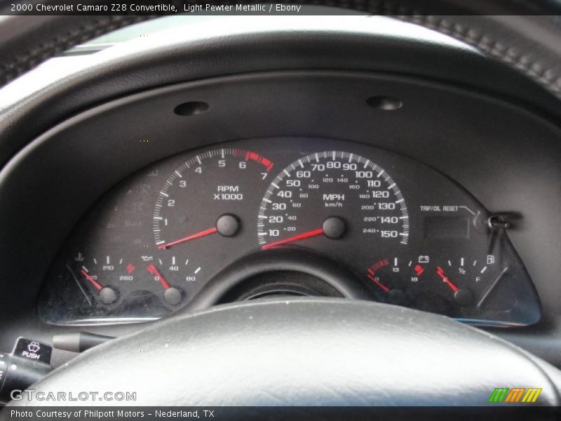  2000 Camaro Z28 Convertible Z28 Convertible Gauges