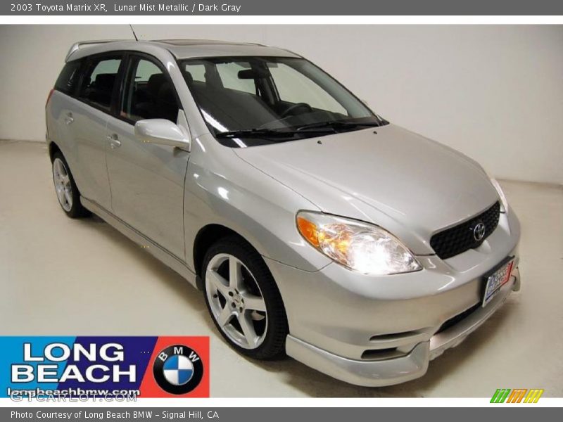 Lunar Mist Metallic / Dark Gray 2003 Toyota Matrix XR