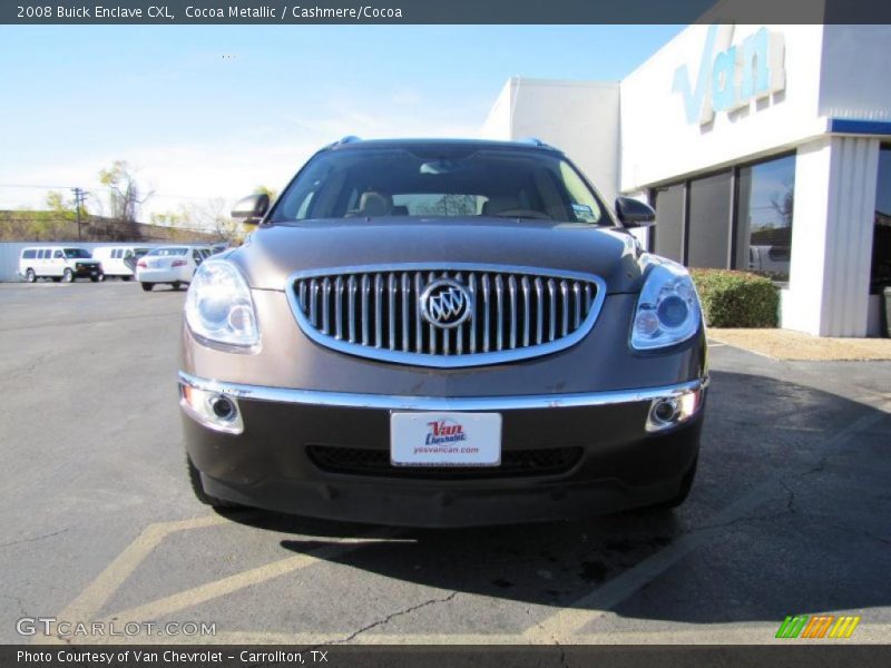 Cocoa Metallic / Cashmere/Cocoa 2008 Buick Enclave CXL
