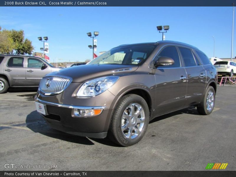 Cocoa Metallic / Cashmere/Cocoa 2008 Buick Enclave CXL