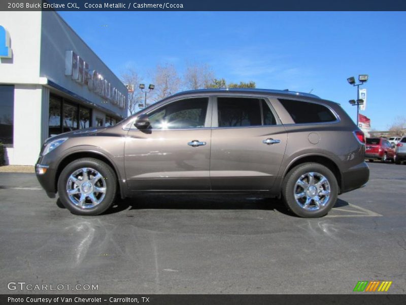 Cocoa Metallic / Cashmere/Cocoa 2008 Buick Enclave CXL