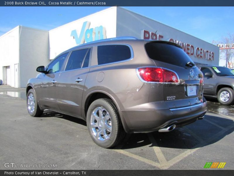Cocoa Metallic / Cashmere/Cocoa 2008 Buick Enclave CXL