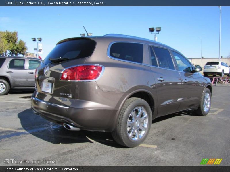Cocoa Metallic / Cashmere/Cocoa 2008 Buick Enclave CXL