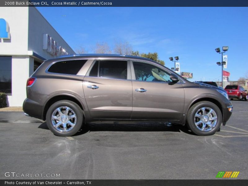Cocoa Metallic / Cashmere/Cocoa 2008 Buick Enclave CXL
