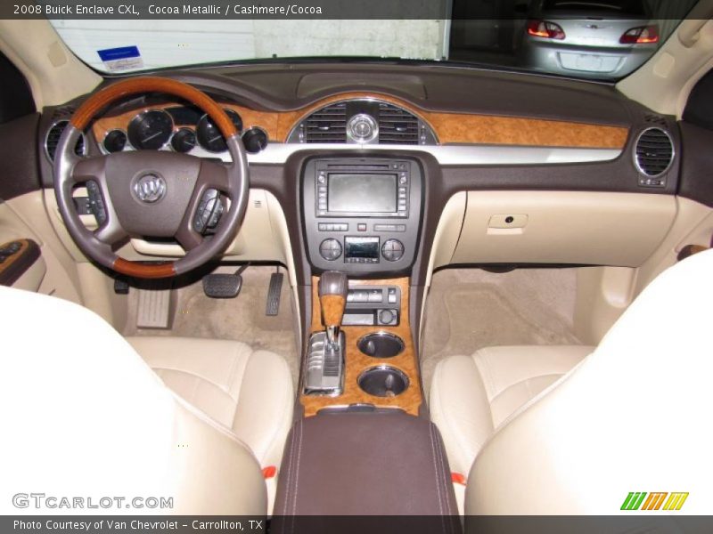 Cocoa Metallic / Cashmere/Cocoa 2008 Buick Enclave CXL